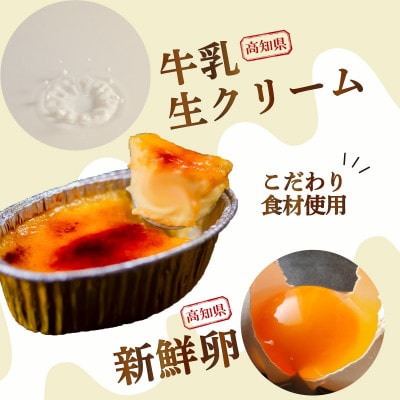 濃厚焦がしクリームブリュレ 9個 冷凍