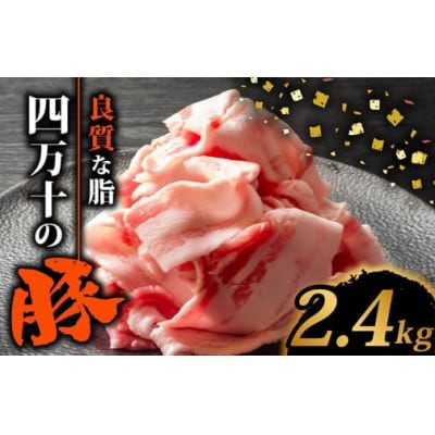 四万十ポークスライス 2.4kg