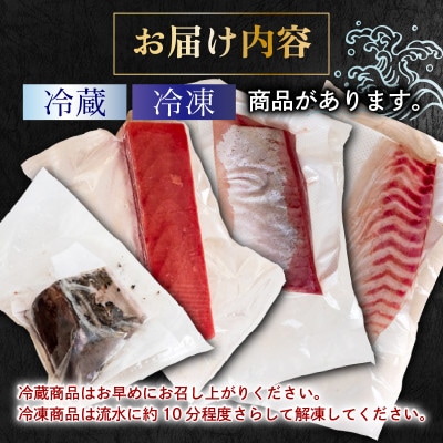 【毎月定期便】漁師町厳選 鮮魚 4ヶ月定期便全4回