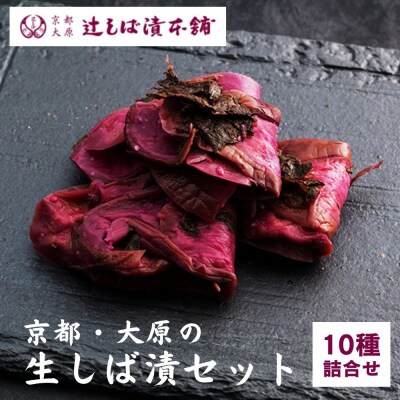 【辻しば漬本舗】大原のしば漬・京漬物・ちりめん山椒詰合せ(10種)|京都 漬物 人気詰合せ
