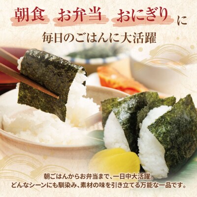 定期便 福岡有明のり 焼き海苔 2切25枚入り×2袋【年2回】