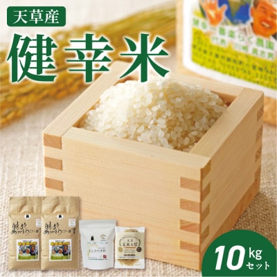 【令和8年産】健幸米10kgセット(コシヒカリ・玄米めんなど)_S067-019