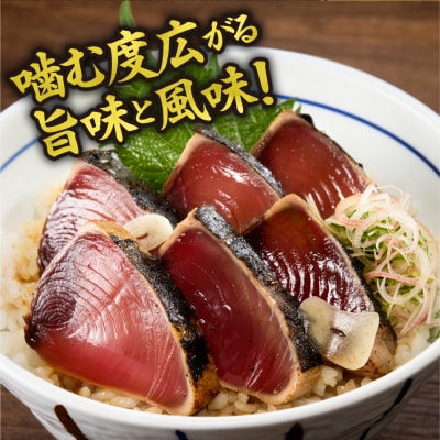 絶品!鰹のたたき!お手軽小分けパック　4柵セット_hs408-138