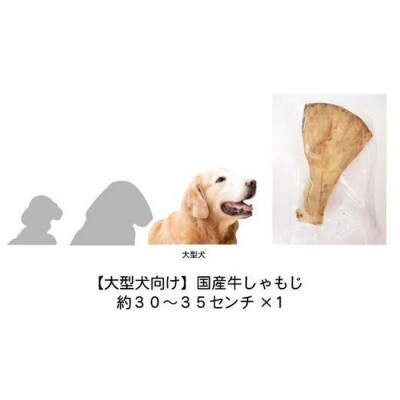 【大型犬向け】国産牛しゃもじ Lovelybone