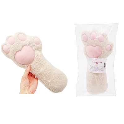 猫用おもちゃ けって遊べるニャンコの手 白猫|09_chm-cf0101b