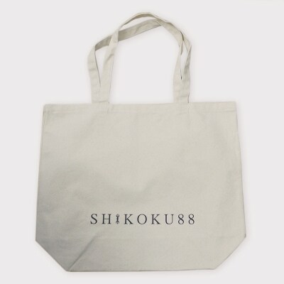 【四国88ヶ所霊場】お遍路トートバッグ大 SHIKOKU【L-23】