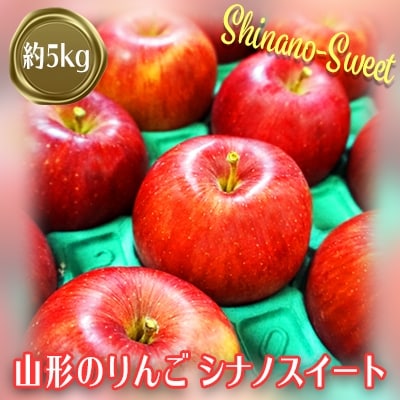 【2026年発送】山形のりんご(シナノスイート)約5kg_H076(R8)-2