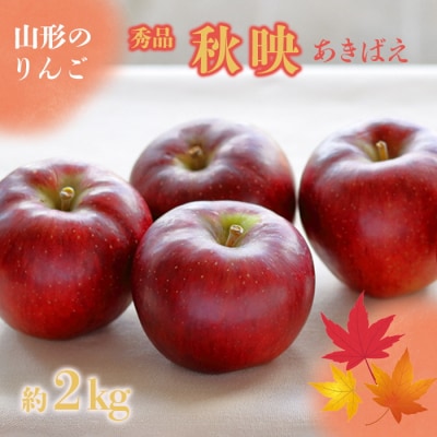 【2026年発送】「秀品」山形のりんご(秋映)約2kg_H211(R8)-2