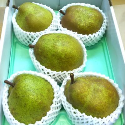 西洋梨(ラフランス)3kg×2箱　大玉　0017-2636
