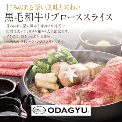 【プレミアムブランド】鹿児島県産黒毛和牛「小田牛」 リブロース すきしゃぶ用&カタロース 焼肉用