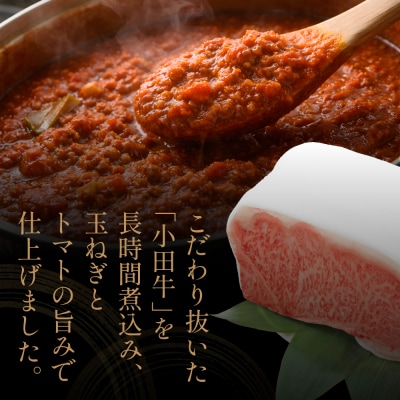 【プレミアムブランド】鹿児島県産黒毛和牛「小田牛」ボロネーゼソース 8個(160g×8)