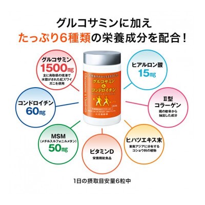 グルコサミン&コンドロイチン、ブルーベリー+ルテイン(20955)