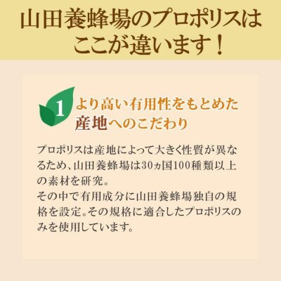 山田養蜂場　プロポリス300　100球袋入(873)