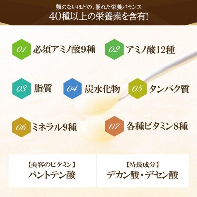 2023年8月発送開始『定期便』酵素分解ローヤルゼリー王乳の華 (991)全12回