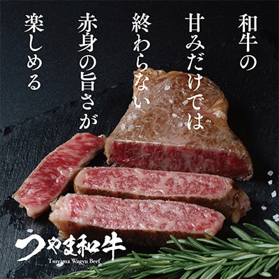 津山生まれ・津山育ち【つやま和牛】霜降りステーキ(リブロース・サーロイン)　600g(3枚)