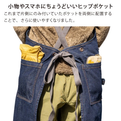 coconut groove デニムエプロン2.0 10oz