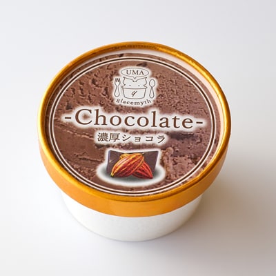 スイーツ専門店の作るこだわりアイスクリーム6個セット　チョコアイス　各90ml入り