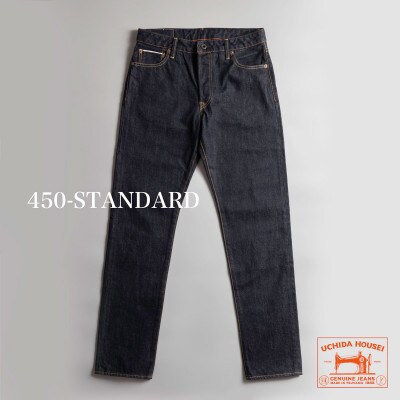 450-STANDARD W40インチ ジーンズ 岡山デニム 内田縫製