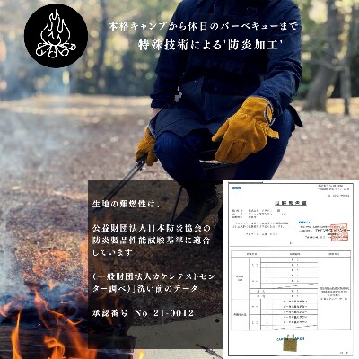 【 岡山デニム × アウトドア 】 14種類の機能を搭載した、焚き火に強いデニムエプロン。コヨーテ