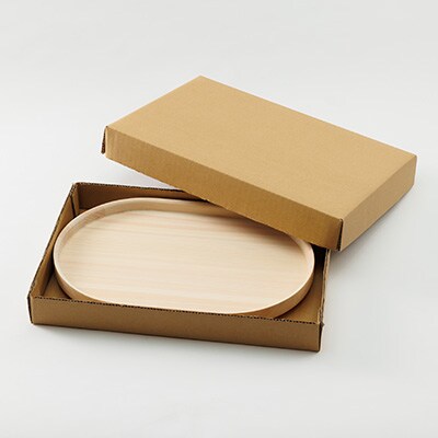 ヒノキのラウンドトレイS　TSUYAMA FURNITURE