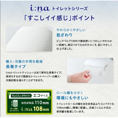 セットA トイレットペーパー 2倍巻きダブル12ロール×3パック+ティッシュ5箱×2パック