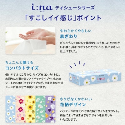セットD　トイレットペーパー シングル12ロール × 3 パック + ティッシュ 5箱 × 2セット