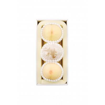 【天満屋選定品】岡山県産清水白桃　約900g(3個入)