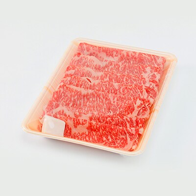 【岡山県産黒毛和牛】ローススライス　500g(すき焼き)