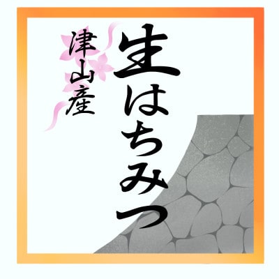 自然が生んだスーパーフード　生はちみつ　200g×1本(津山産)
