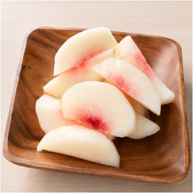 【先行予約】岡山の白桃・約2kg(5～9玉)7月下旬頃から9月上旬頃発送予定