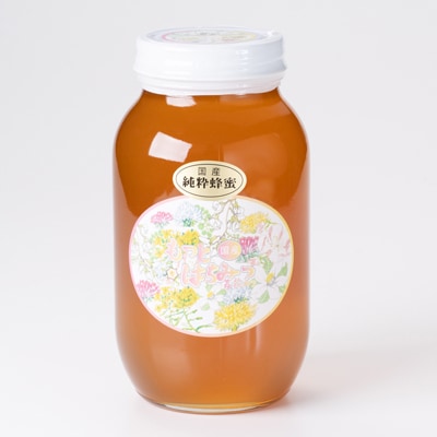 津山市産 百花蜂蜜　1200g