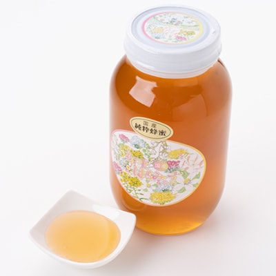 津山市産 百花蜂蜜　1200g