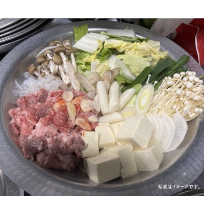 【さとふる限定】そずり鍋(そずり肉 500gと鍋だし 1000mlセット)