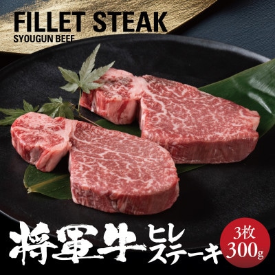 【将軍牛】特選ヒレステーキ 300g