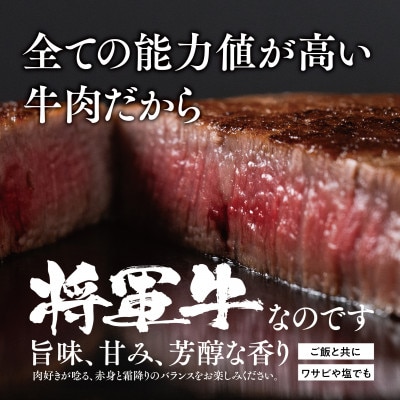 【将軍牛】特選ヒレステーキ 300g