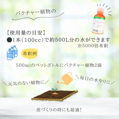 バクチャー植物【植物の栄養材】