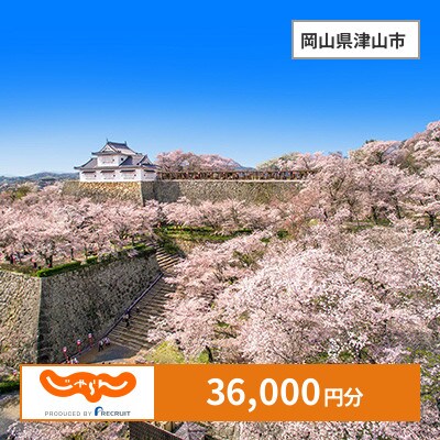 【じゃらんふるさと納税クーポン】 岡山県津山市でつかえる36,000円 クーポン