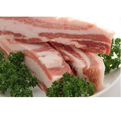 塚原牧場の幻の豚「梅山豚」バラブロック750g