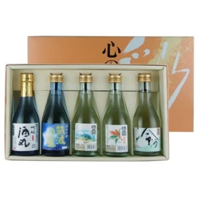さかいの地酒・徳正宗飲み比べセット(300ml×5本)