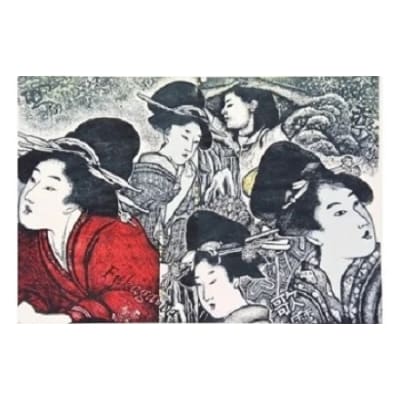 【数量限定】【木版画家・冨張廣司】見つかったぞ!何が?・・・