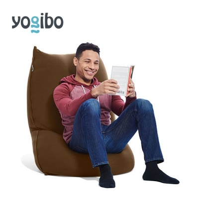 9月30日まで寄付額改定!! Yogibo Lite(ヨギボー ライト)【チョコレートブラウン】