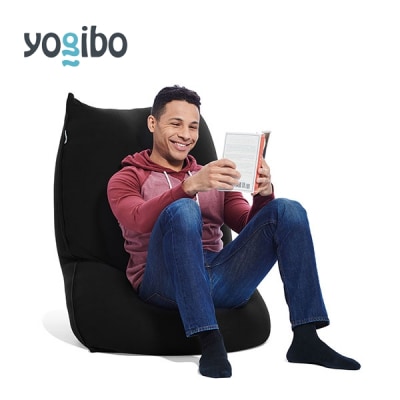 9月30日まで寄付額改定!! Yogibo Lite(ヨギボー ライト)【ブラック】