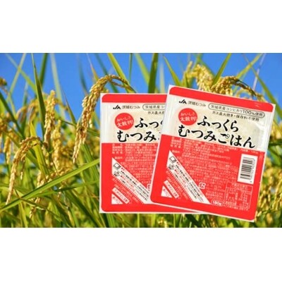 【JA茨城むつみ】ふっくらむつみごはん(茨城県産コシヒカリ使用・180g×24個)