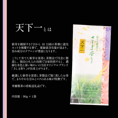 お茶農家のさしま茶詰合わせ ギフトセット