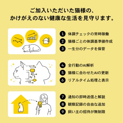 【3猫様用】Catlog基本セット + 追加Pendant 2本