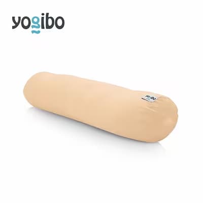 9月30日まで寄付額改定!!  Yogibo Roll Max 【クリームホワイト】