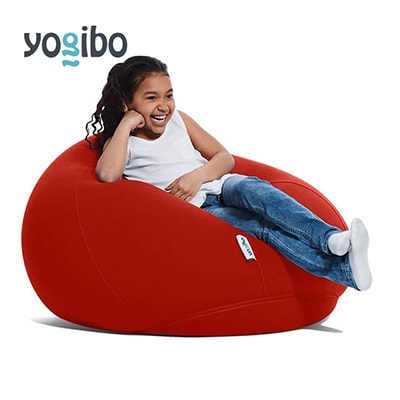 9月30日まで寄付額改定!!  Yogibo Drop ヨギボー ドロップ【レッド】