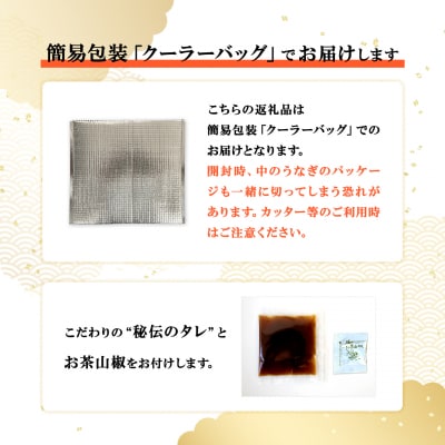 国産 うなぎ 蒲焼き 境町秘伝のタレ 10尾 計1,500g以上 簡易包装 タレ 山椒 付き