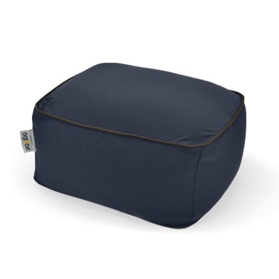 9月30日まで寄付額改定!!  Yogibo Ottoman (オットマン)【ネイビーブルー】