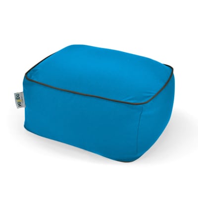 9月30日まで寄付額改定!!  Yogibo Ottoman (オットマン)【アクアブルー】
